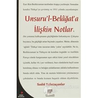 UNSURUL BELAğATA ILIŞKIN NOTLAR (ISBN: 9789758861477)