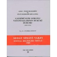 Gayri Müslim Osmanlı Vatandaşlarının Hukuki Durumu (ISBN: 9789751601665)