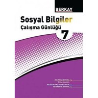 Berkay Yayıncılık 7.Sınıf Sosyal Bilgiler Çalışma Günlüğü (ISBN: 9786054837069)