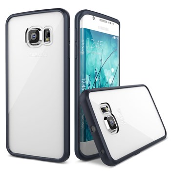 Verus Samsung Galaxy S6 Edge Crystal Mixx Series Kılıf - Renk : Black