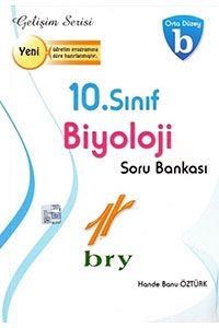 10. Sınıf Biyoloji Soru Bankası B Gelişim Serisi (ISBN: 9786051341262)