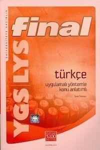 YGS - LYS Türkçe Uygulamalı Yöntemle Konu Anlatımlı Final Yayınları (ISBN: 9786063742500)