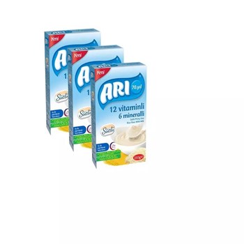 Arı 4+ Ay 3x250 gr 12 Vitaminli 6 Mineralli Sütlü Pirinçli Muzlu Pirinç Unu