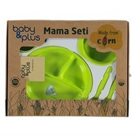 Baby&Plus Eco Friendly Mama Seti 5 Parça Yeşil 33028825