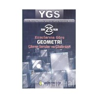 YGS Son 25 Yılın Konularına Göre Geometri Çıkmış Sorular ve Çözümleri (ISBN: 9789755899589)