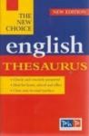The New Choice English Thesaurus (ISBN: 9780710504128)