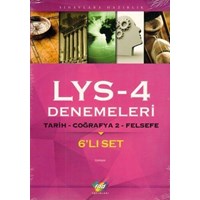 FDD LYS 4 Denemeleri 6'Lı Set (ISBN: 9786053210191)