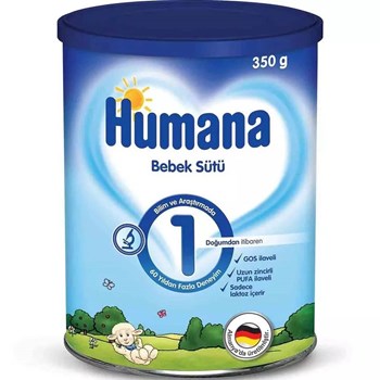 Humana 1 0-6 Ay 3x350 gr Çoklu Paket Bebek Sütü