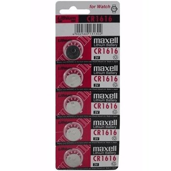 Maxell CR1616 Lityum Para Pil 5li