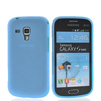 Soft TPU Galaxy S7562 Trend Duos Slikon Mavi Kılıf MGSGMNXZTV7