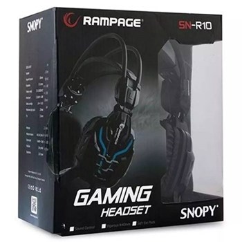Rampage SN-R10 Led Siyah Mikrofonlu Oyuncu Kulaklığı