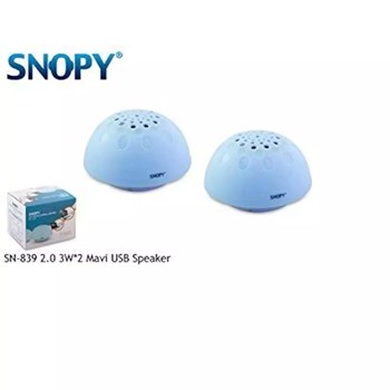 Snopy SN-839 10W 1+1 Speaker Mavi