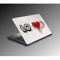 Jasmin Love Kalp Laptop Sticker 25240087