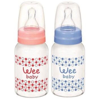 Wee Baby Isıya Dayanıklı Cam Biberon 120 Ml 32600998