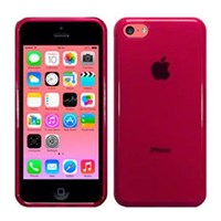 Soft TPU iPhone 5C Slikon Kırmızı Kılıf MGSGDEGKPRZ