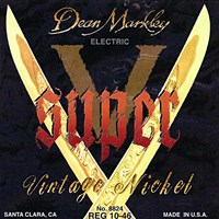 Dean Markley Super V Electric 8824 Reg Elektro Gitar Teli 11601950380001