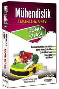 Mühendislik Tamamlama Sınavı Konu Kitabı Kitapseç Yayınları 2015 (ISBN: 9786051641881)