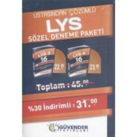Ustasından Çözümlü LYS Sözel Deneme Paketi (ISBN: 9789755899633)