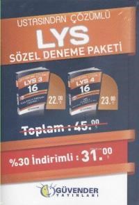 Ustasından Çözümlü LYS Sözel Deneme Paketi (ISBN: 9789755899633)