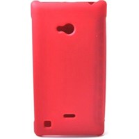 Nokia Lumia 720 Kılıf Flip Cover Kırmızı