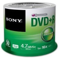 Sony 0dpr47sp Spındle 4,7 Gb 16x Yazma Hızında 50 Li Paket Dvd+R