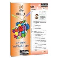 3. Sınıf Türkçe Yaprak Test (ISBN: 9786054313822)