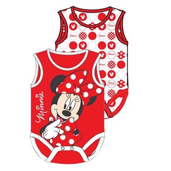 MINNIE MOUSE Mn4917 Kız 2li Body Kırmızı 0-3 Ay (56-62 Cm) 21241728