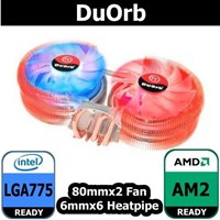 Thermaltake Duo Orb Intel Lga775 Ve Am2 İle Uyumlu Cpu Soğutucusu