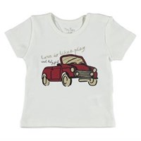 For My Baby Mini T-Shirt Ekru 5 Yaş 25145573