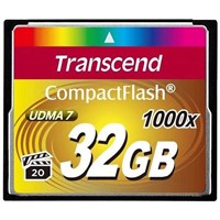 Transcend 32GB 1000X 160MB/sn CF