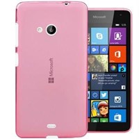 Microsonic Transparent Soft Microsoft Lumia 535 Kılıf Pembe