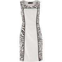 Bpc Selection Zebra Desenli Elbise Beyaz 31279102