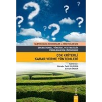 Çok Kriterli Karar Verme Yöntemleri (ISBN: 9786059929448)