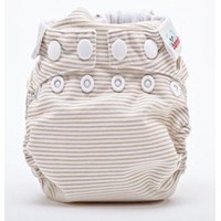 Bambooty Real Nappies Easy Dry Latte Stripes - 16092797