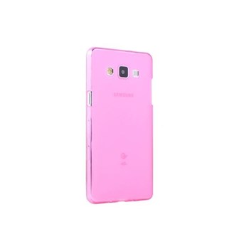 Microsonic Transparent Soft Samsung Galaxy A7 kılıf Pembe