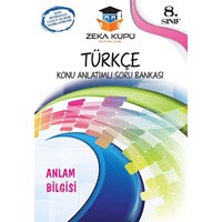 8. Sınıf Türkçe Anlam Bilgisi Konu Anlatımlı Soru Bankası Zeka Küpü Yayınları (ISBN: 9789944718295)