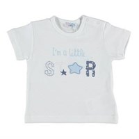 Bubble Little Man T-shirt Açık Mavi 9-12 Ay 20760531