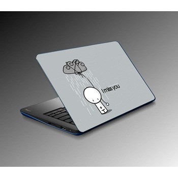 Jasmin i miss you laptop-Sticker 25240076