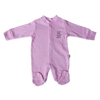 Baby Center 36975 Bebek Tulumu Pembe 0-3 Ay (56-62 Cm) 21235113