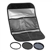 Hoya 49mm Digital Filter Kit 2 (UV, Circular Polarizer, NDX8)