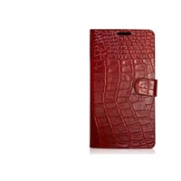 Cklf-Booktype Samsung-Note3 Hakiki Deri Kılıf-Kırmızı