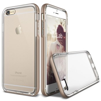 Verus iPhone 6 Plus/6S Plus Crystal Bumper Series Kılıf - Renk : Shine Gold
