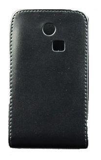 Samsung S3353 Kapaklı Dik Açılan Siyah
