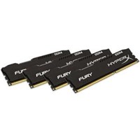 Kingston HyperX Fury Black 32GB(8x4) 2666MHz DDR4 Ram (HX426C15FBK4/32)
