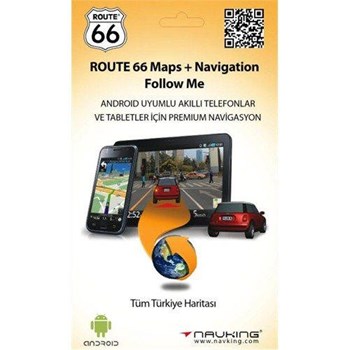 Navking Route 66 Follow Me Android Navigasyon Yazılımı Türkiye Lisansı
