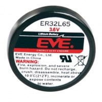 Eve ER32L65 3.6V 1/10 D Lityum Pil 3 Pinli