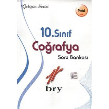 Gelişim Serisi 10. Sınıf Coğrafya Soru Bankası (ISBN: 9786051341569)