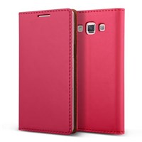 Verus Samsung Galaxy A5 Wallet Case Crayon Slim Diary Series Kılıf - Renk : Hot Pink