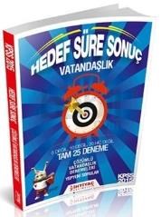 İhtiyaç 2015 KPSS Hedef Süre Sonuç Vatandaşlık Çözümlü Deneme - 25 Deneme (ISBN: 9786051307909)