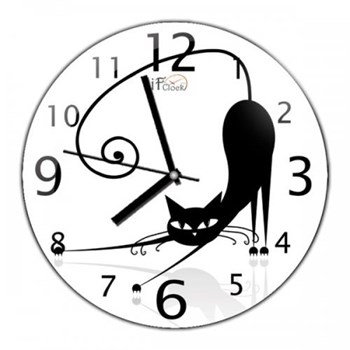 iF Clock Kedi Duvar Saati (W32)